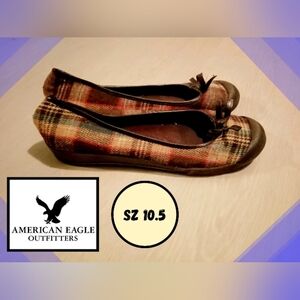 American Eagle Outfitters Brown and Black Loafers Classic Flats